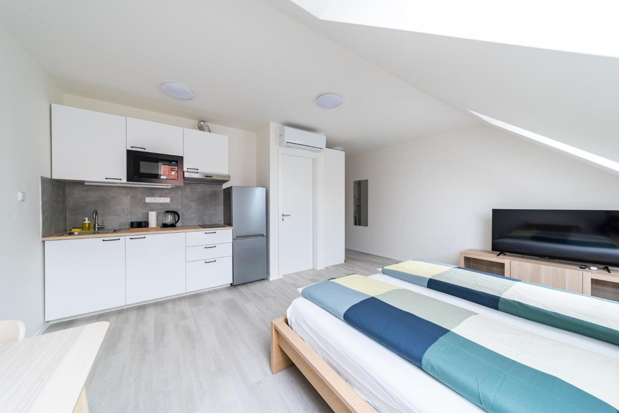 Apartments Borivojova 63 布拉格 外观 照片