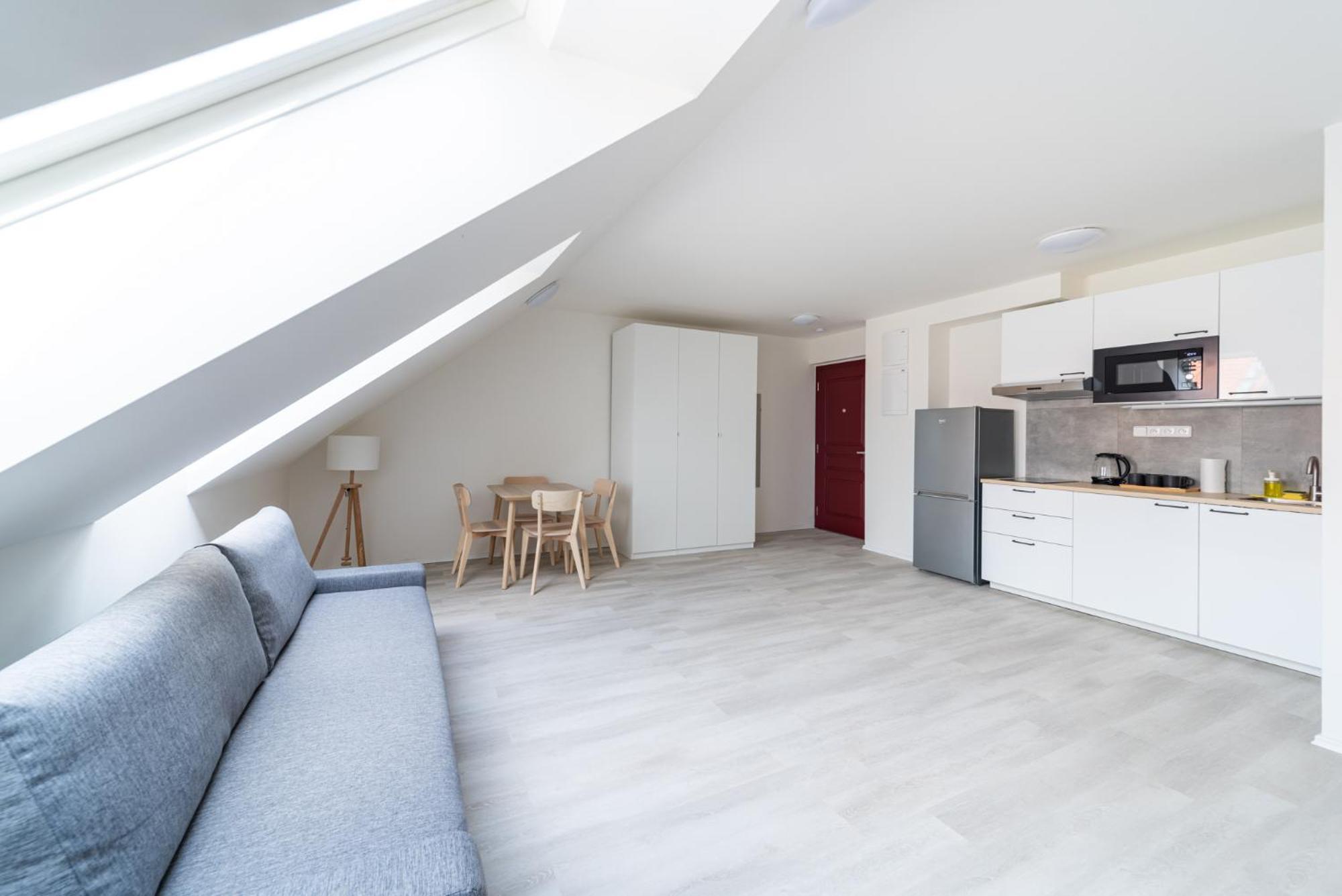 Apartments Borivojova 63 布拉格 外观 照片