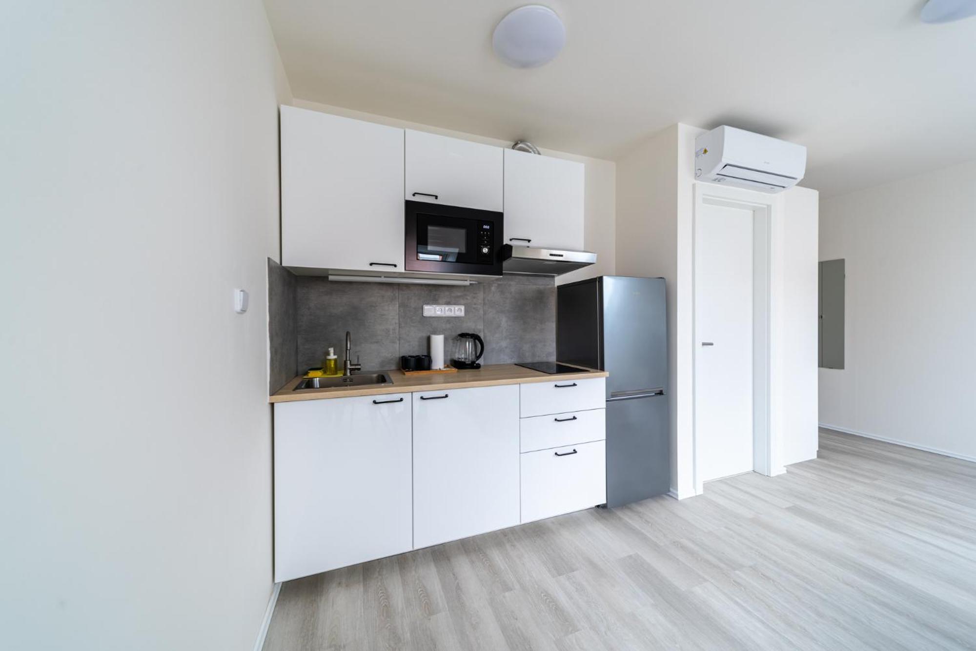 Apartments Borivojova 63 布拉格 外观 照片