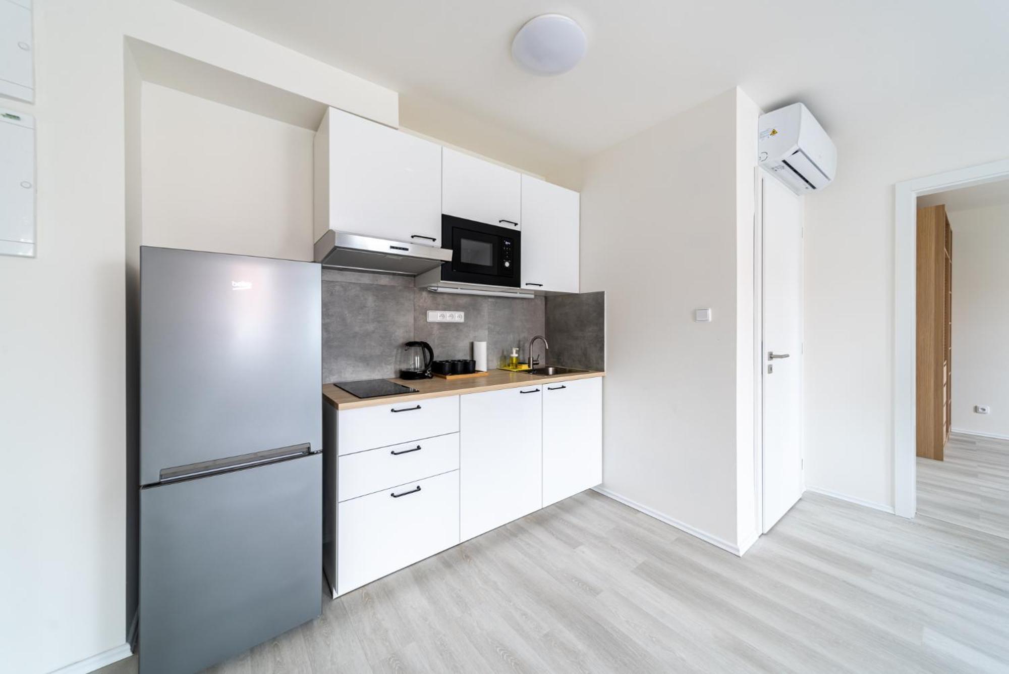 Apartments Borivojova 63 布拉格 外观 照片