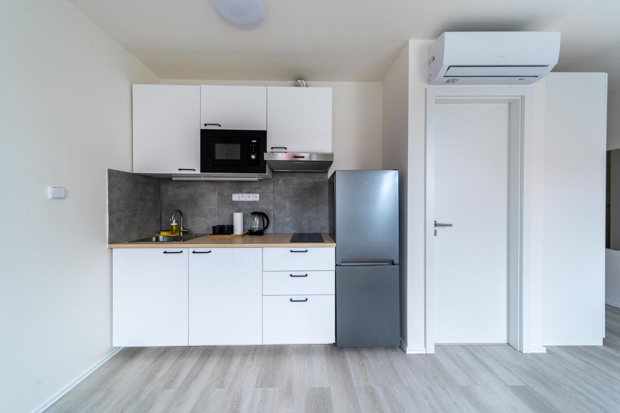 Apartments Borivojova 63 布拉格 外观 照片