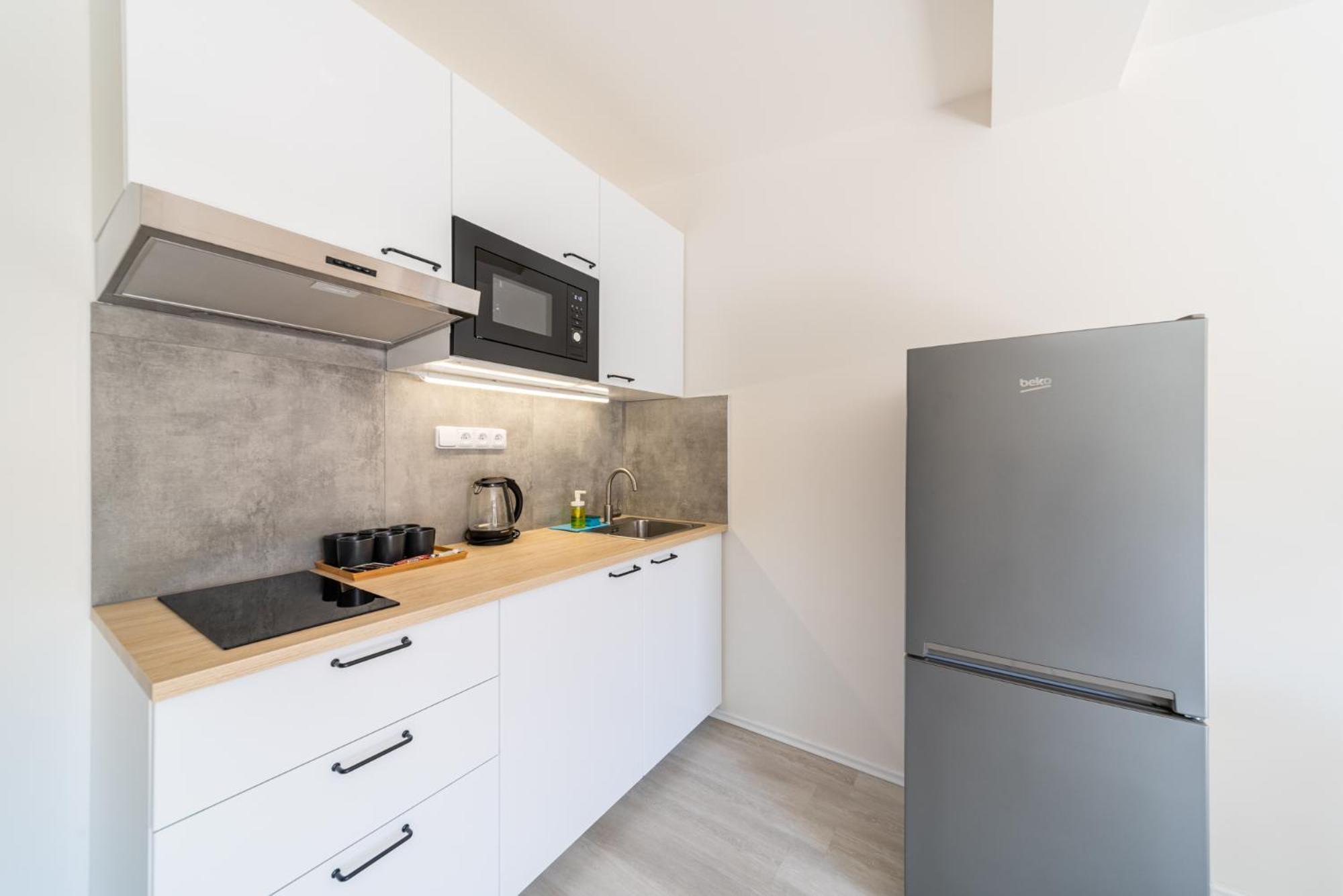 Apartments Borivojova 63 布拉格 外观 照片