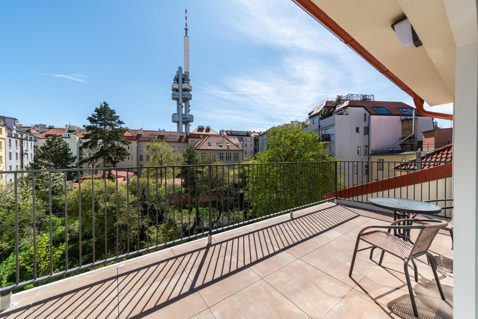Apartments Borivojova 63 布拉格 外观 照片