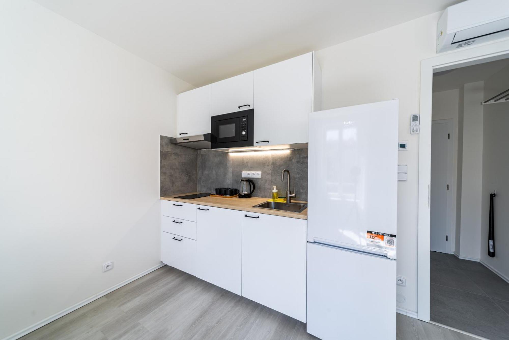 Apartments Borivojova 63 布拉格 外观 照片