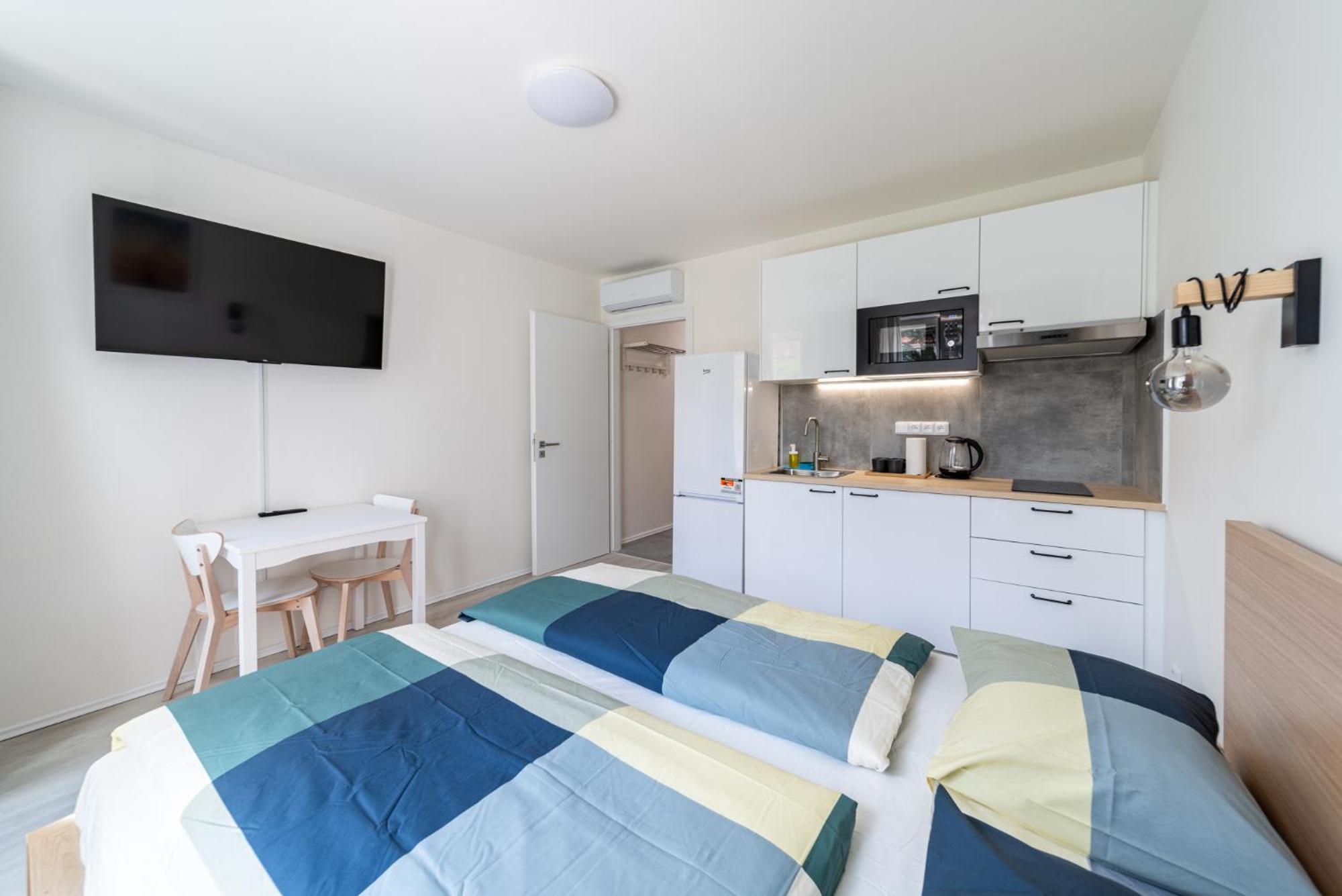 Apartments Borivojova 63 布拉格 外观 照片