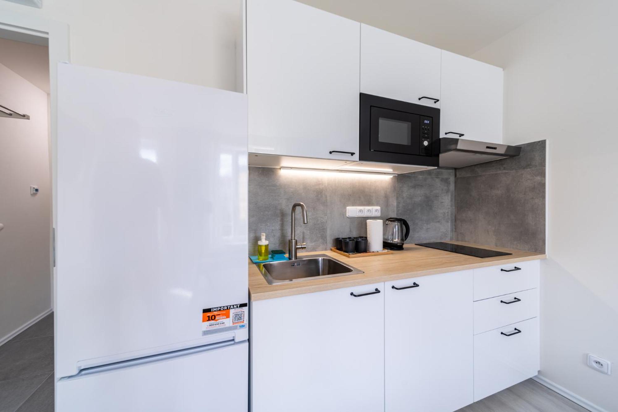 Apartments Borivojova 63 布拉格 外观 照片